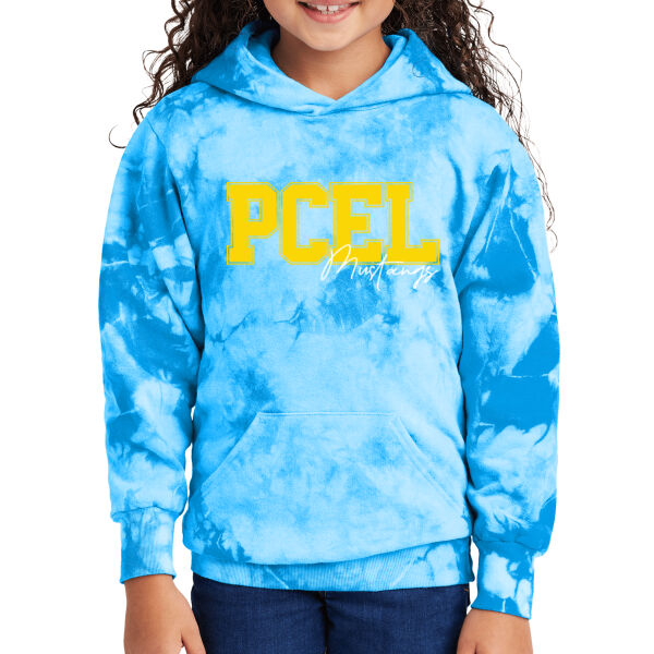 Youth Crystal Tie Dye Pullover Hoodie Thumbnail