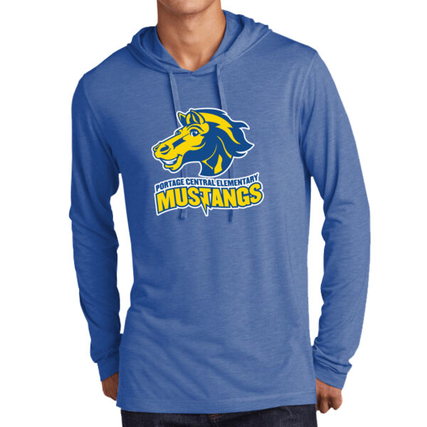 PosiCharge® Tri-Blend Wicking Long Sleeve Hoodie Thumbnail